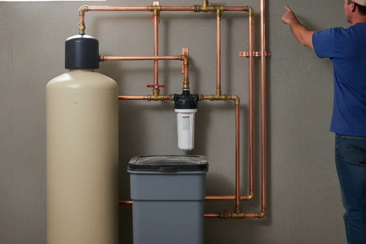 Whole-house water treatment system installed in Plano